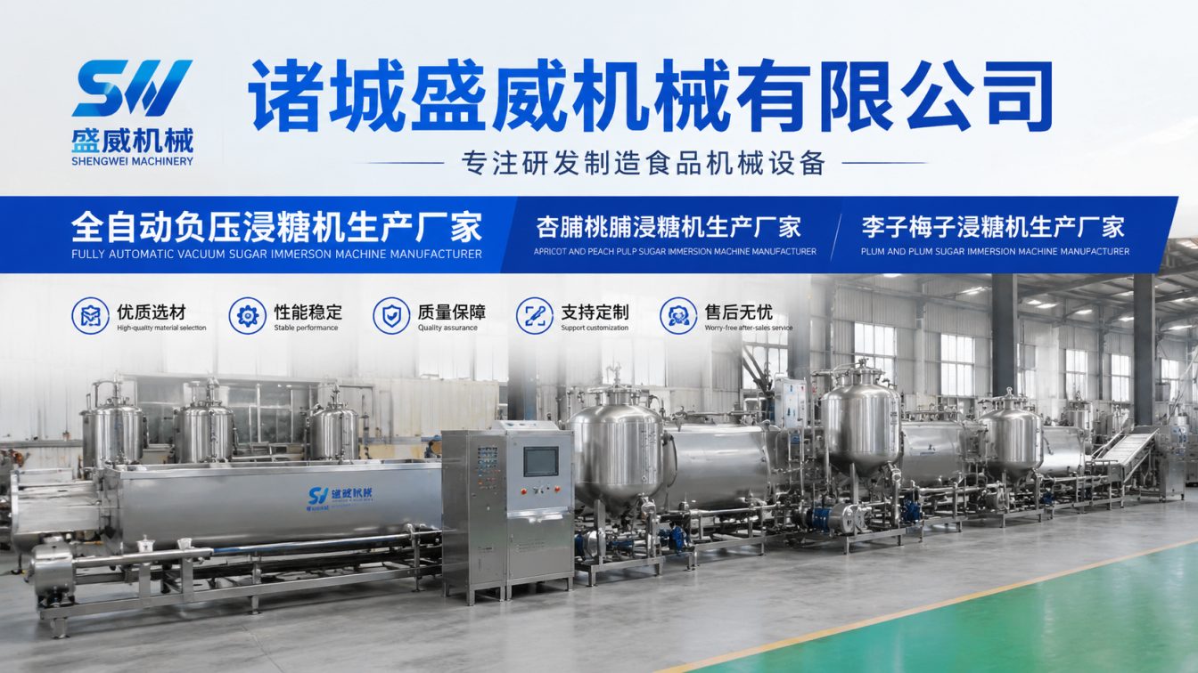 新乡为果脯加工提供负压浸糖方案